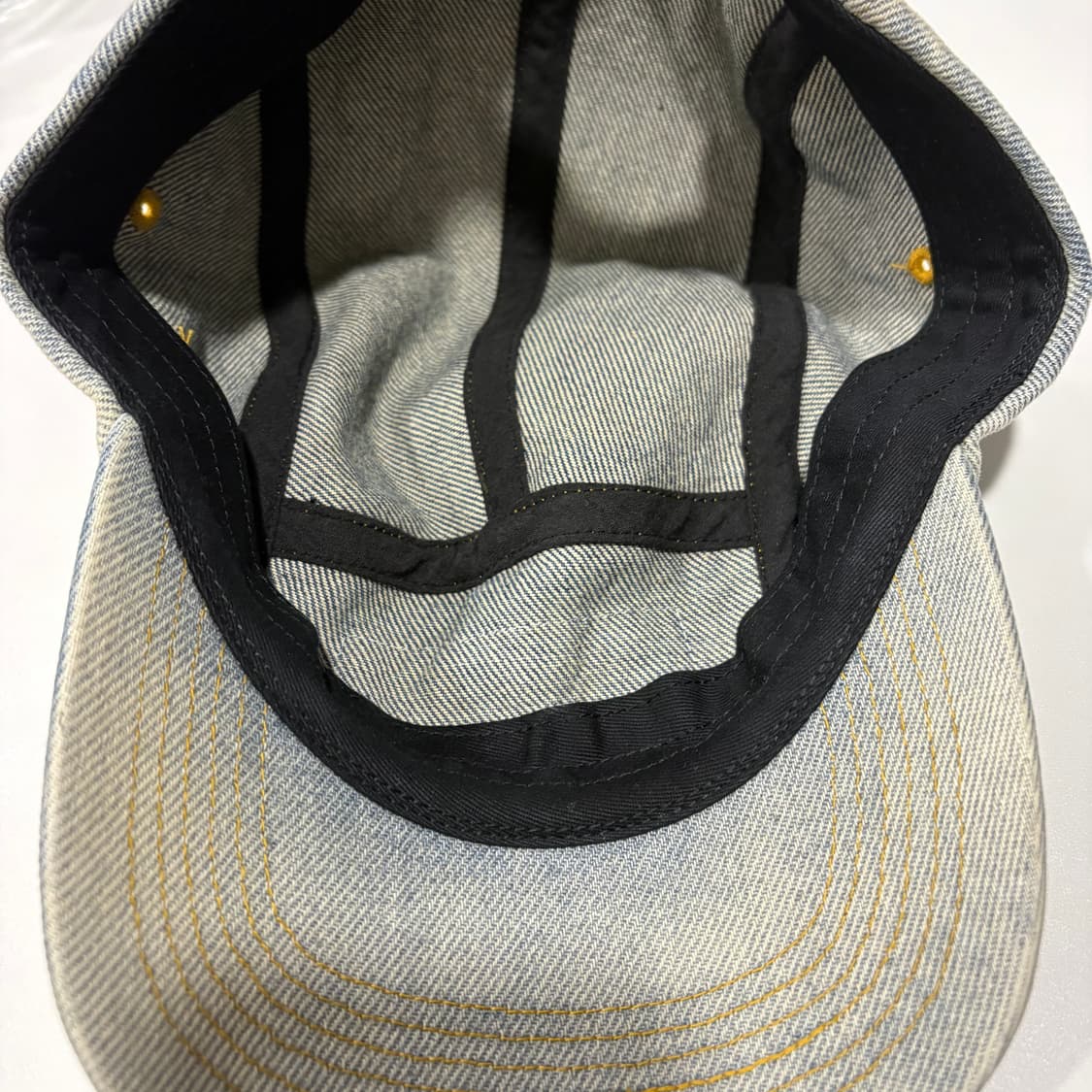 23SS 슈프림 데님 캠프캡 (1회 착용) 상품이미지3