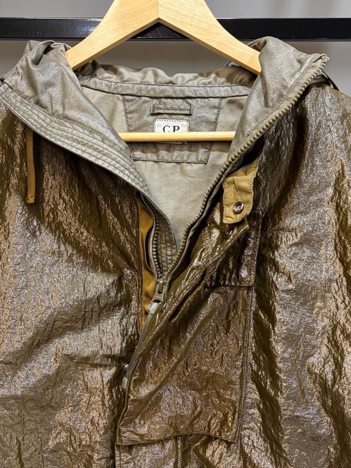(100) CP컴퍼니 50필 검 믹스드 후드 자켓 59.0 상품이미지5