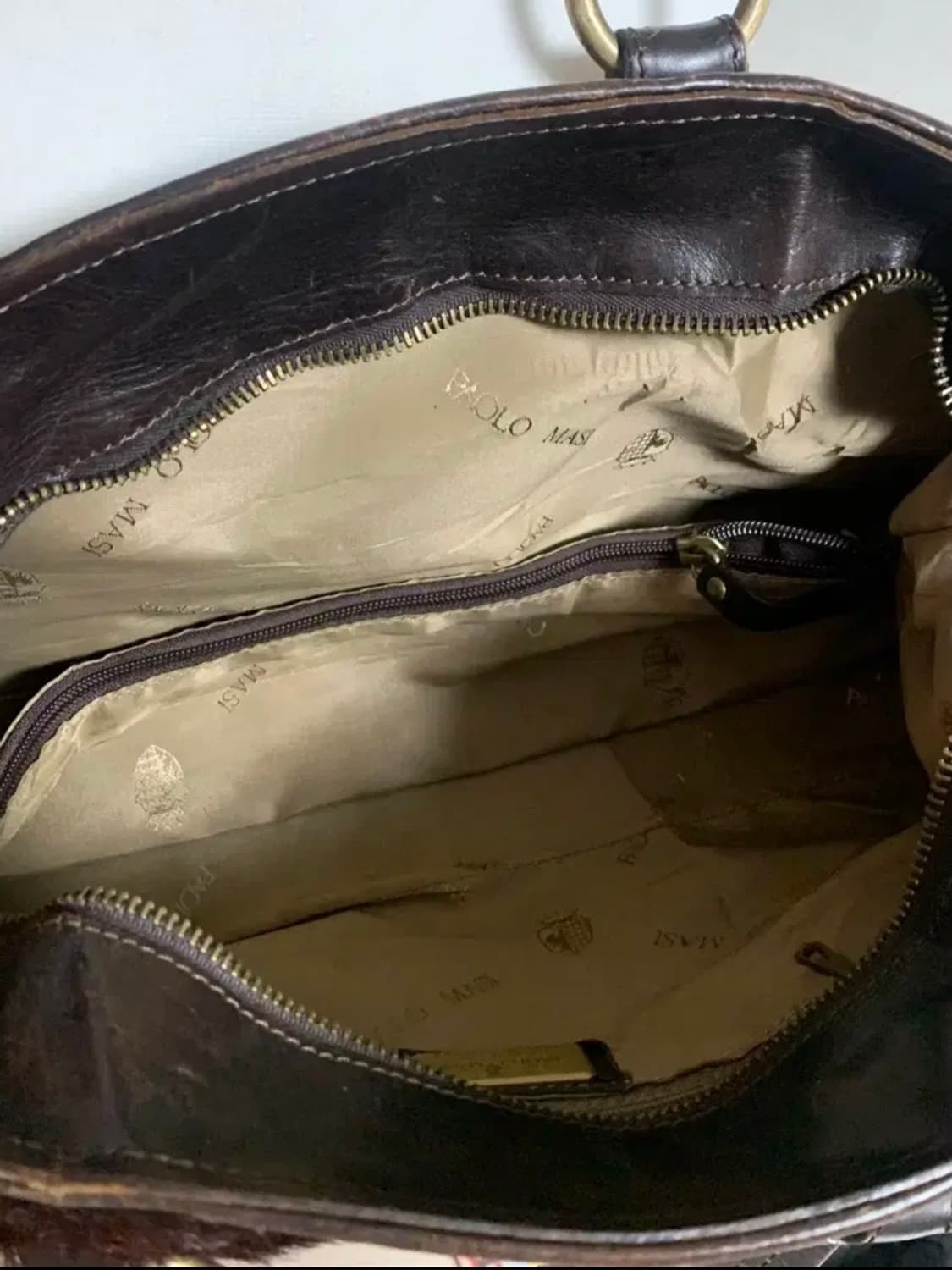 빈티지 지브라 백 상품이미지3