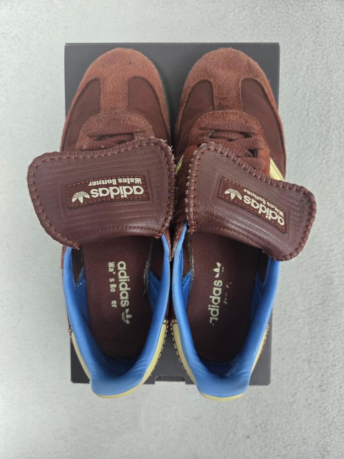 아디다스 x 웨일스 보너 나일론 삼바 폭스 브라운 샌디 베이지 상품이미지1