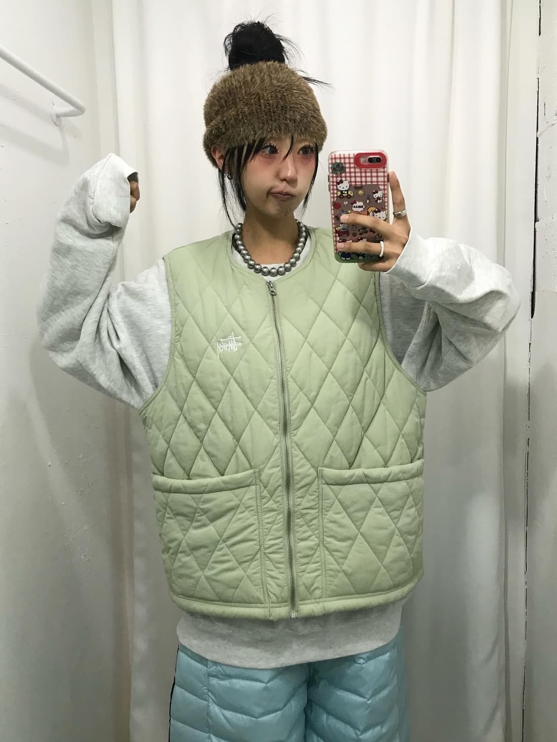 Stussy Diamond Quilted Vest 상품이미지5