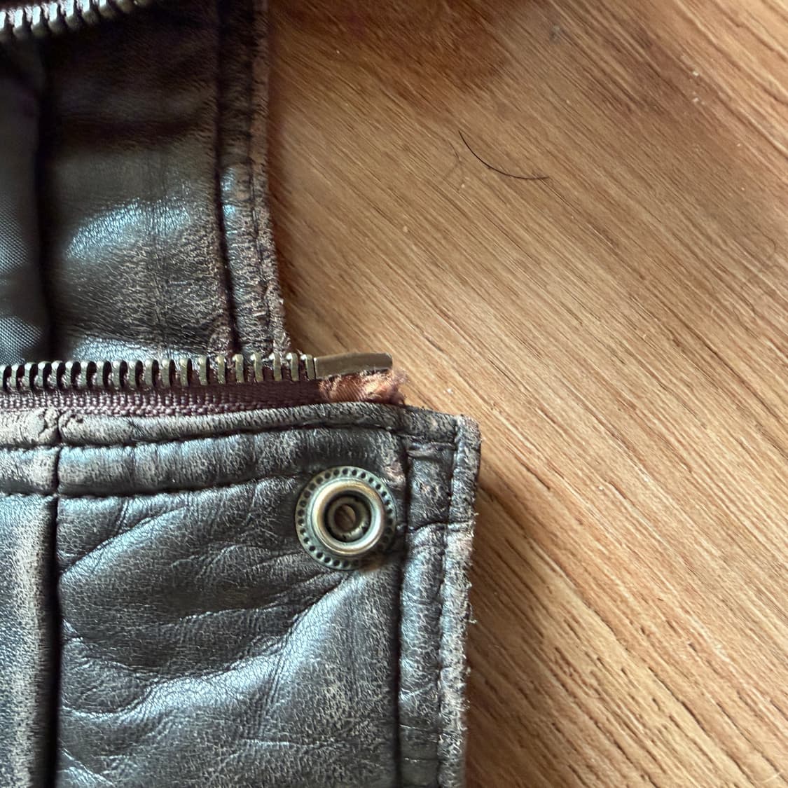 빈티지 레더 자켓 (L~XL) 상품이미지5