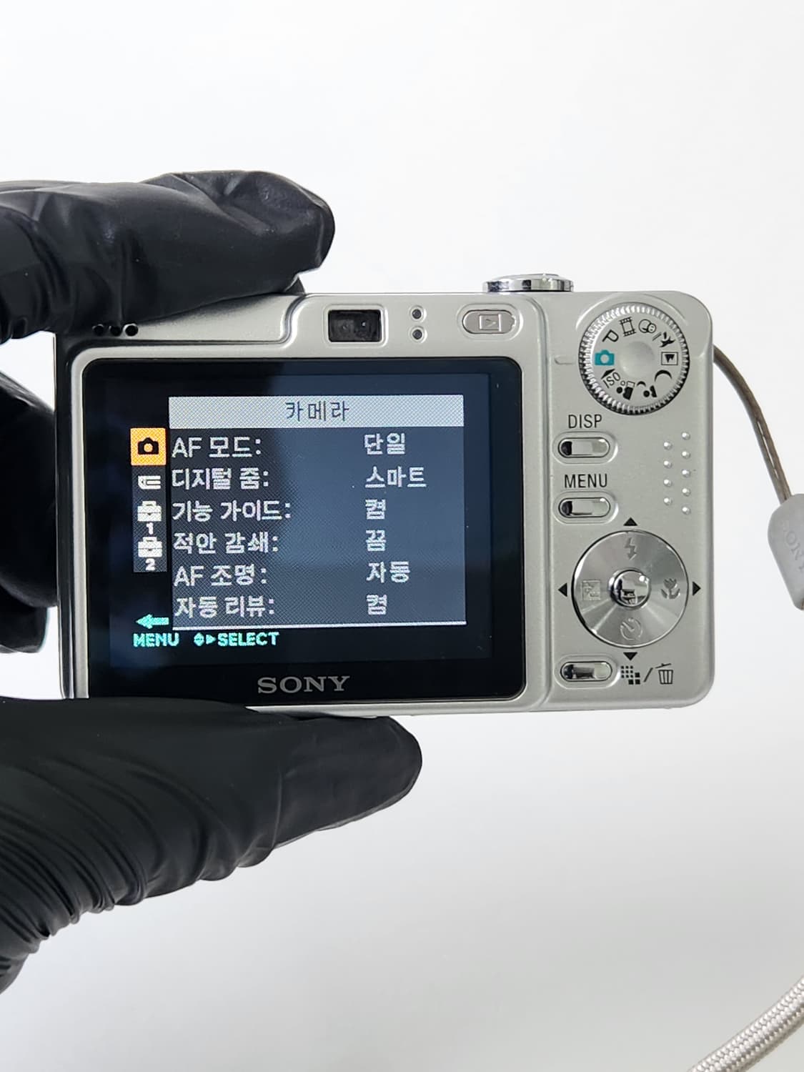 소니 사이버샷 DSC-W55 디카 카메라 저화소 아이브레이 상품이미지8