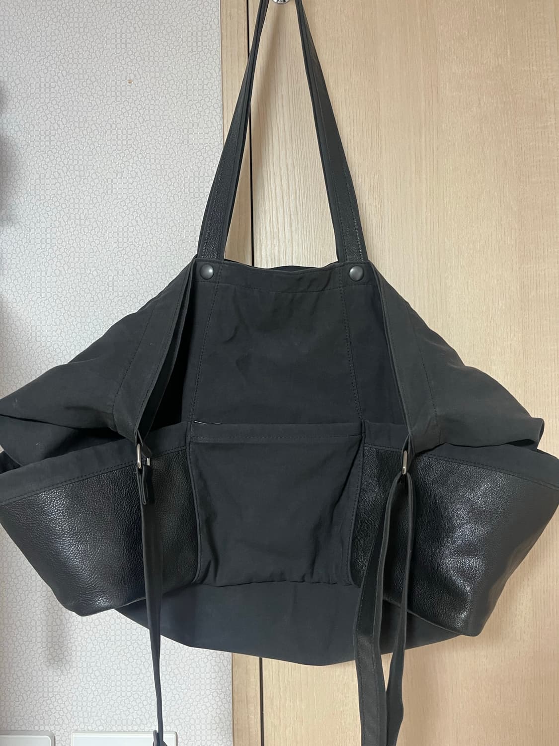 PRT BLANK 2WAY 블랙 토트백 상품이미지2