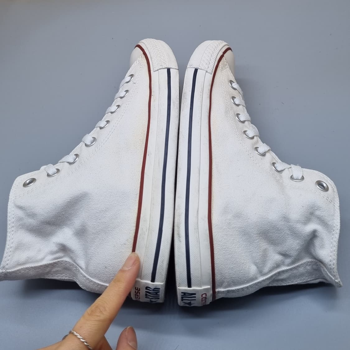 컨버스 척테일러 화이트 하이탑250 상품이미지5