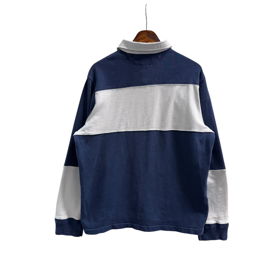 [L] 폴로 커스텀핏 네이비 럭비티 상품이미지4