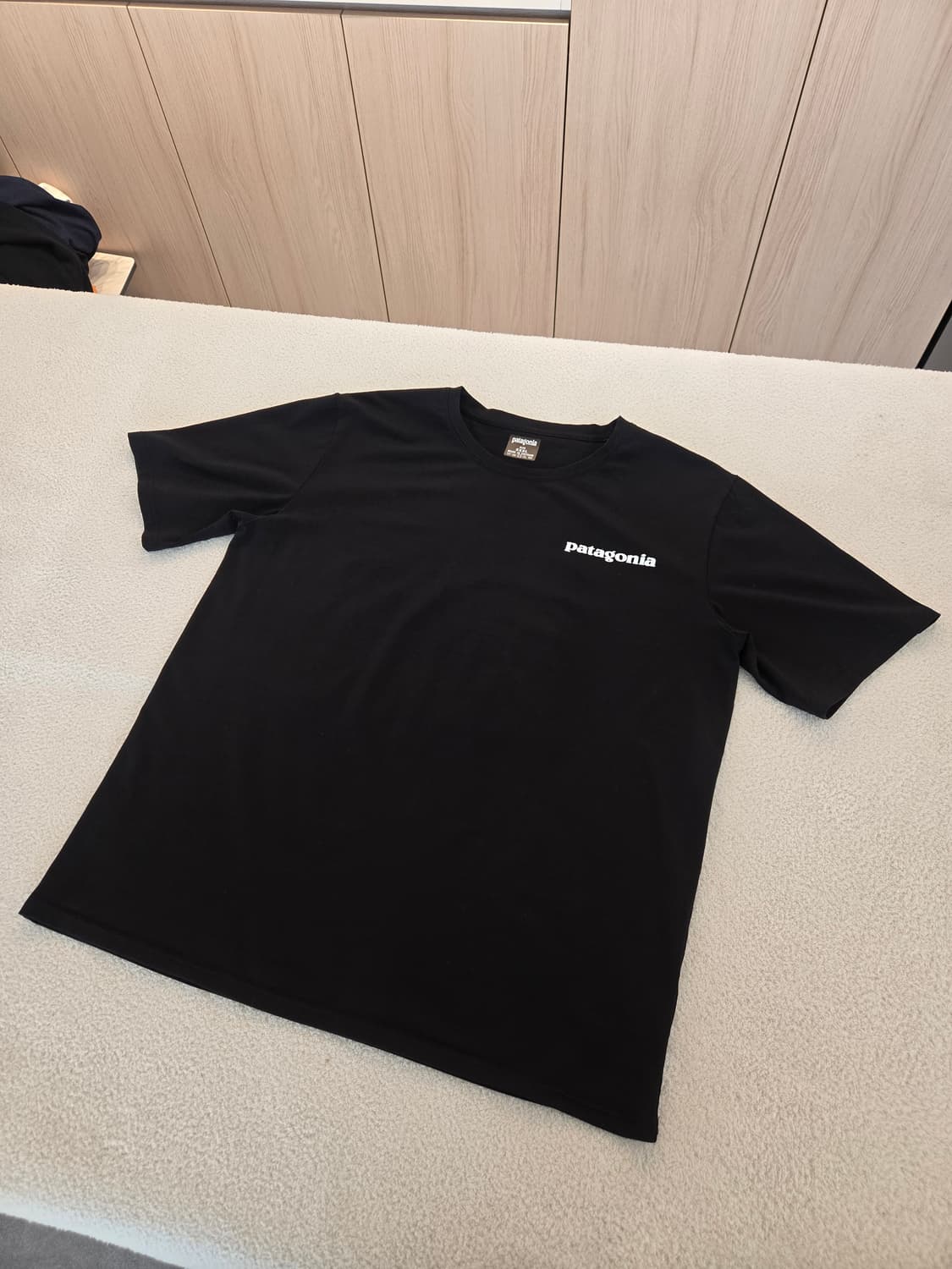 파타고니아 블랙 반팔 티셔츠 3XL 상품이미지1