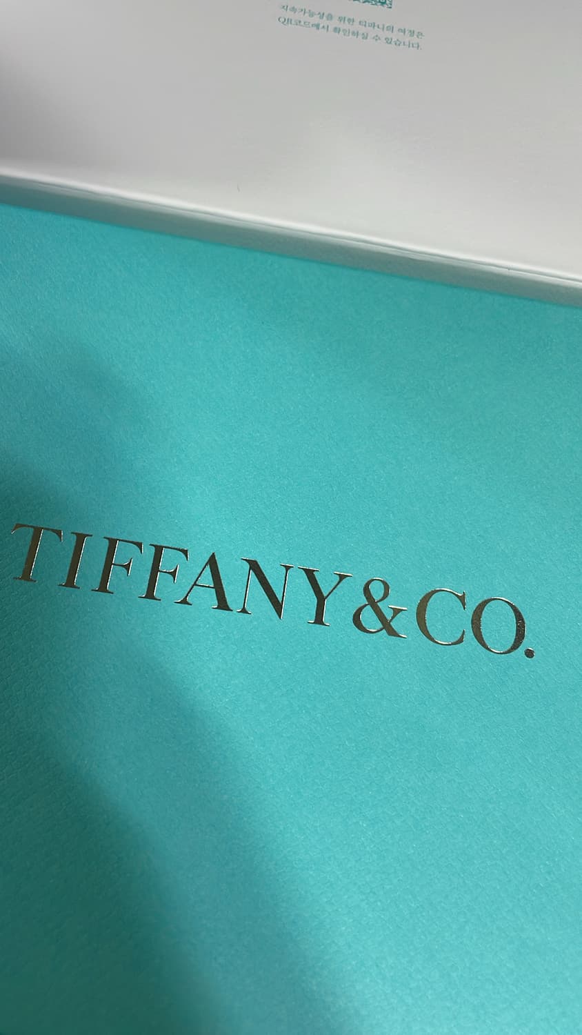 티파니 화이트골드 목걸이 상품이미지3