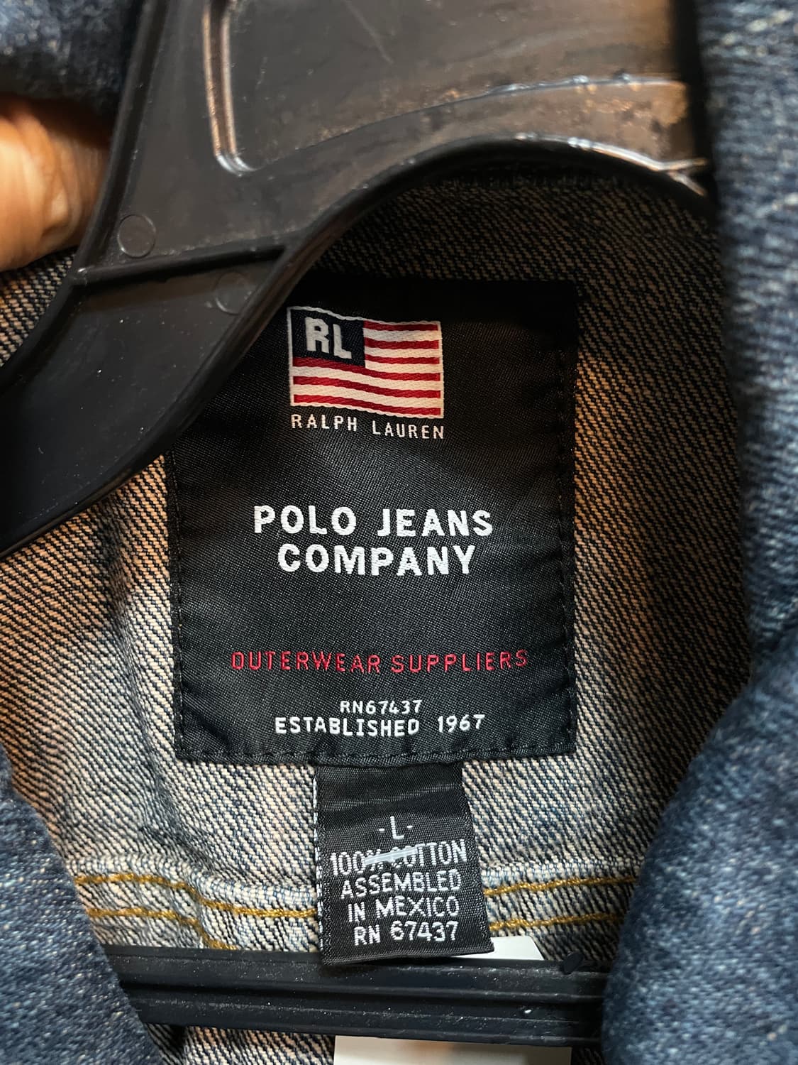 폴로 진스 데님조끼 상품이미지8