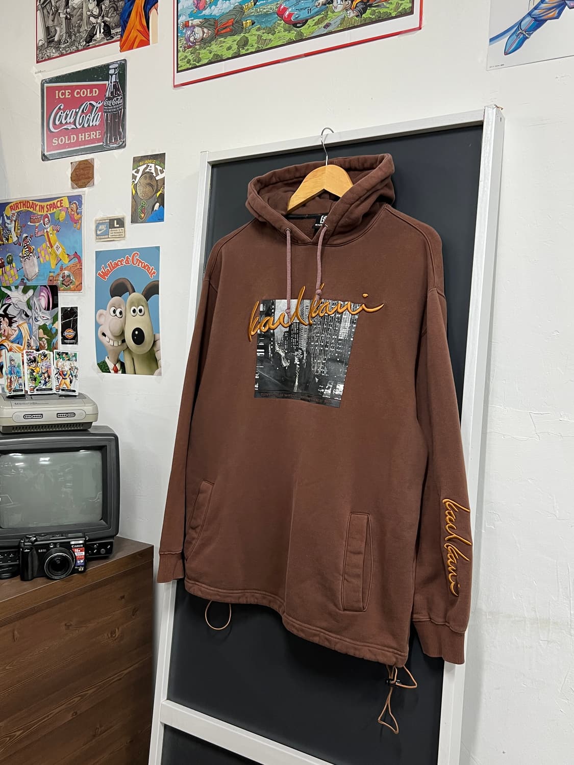 Karl kani 칼카니 올드스쿨 포토그래픽 풀오버 후드티 상품이미지1