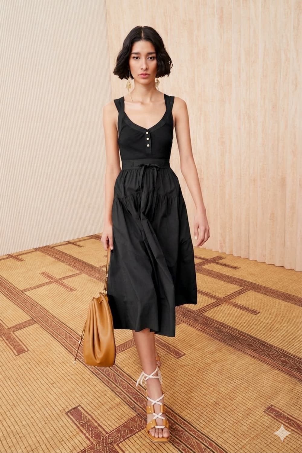 울라존슨 lilith 블랙 원피스 상품이미지1