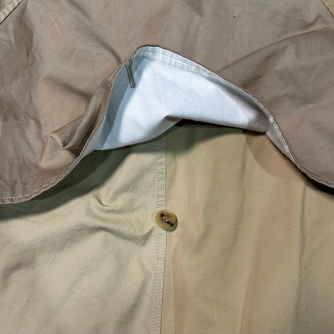 [2XL] 꼼데가르송 옴므 패치워크 트렌치코트 AD2021 상품이미지9