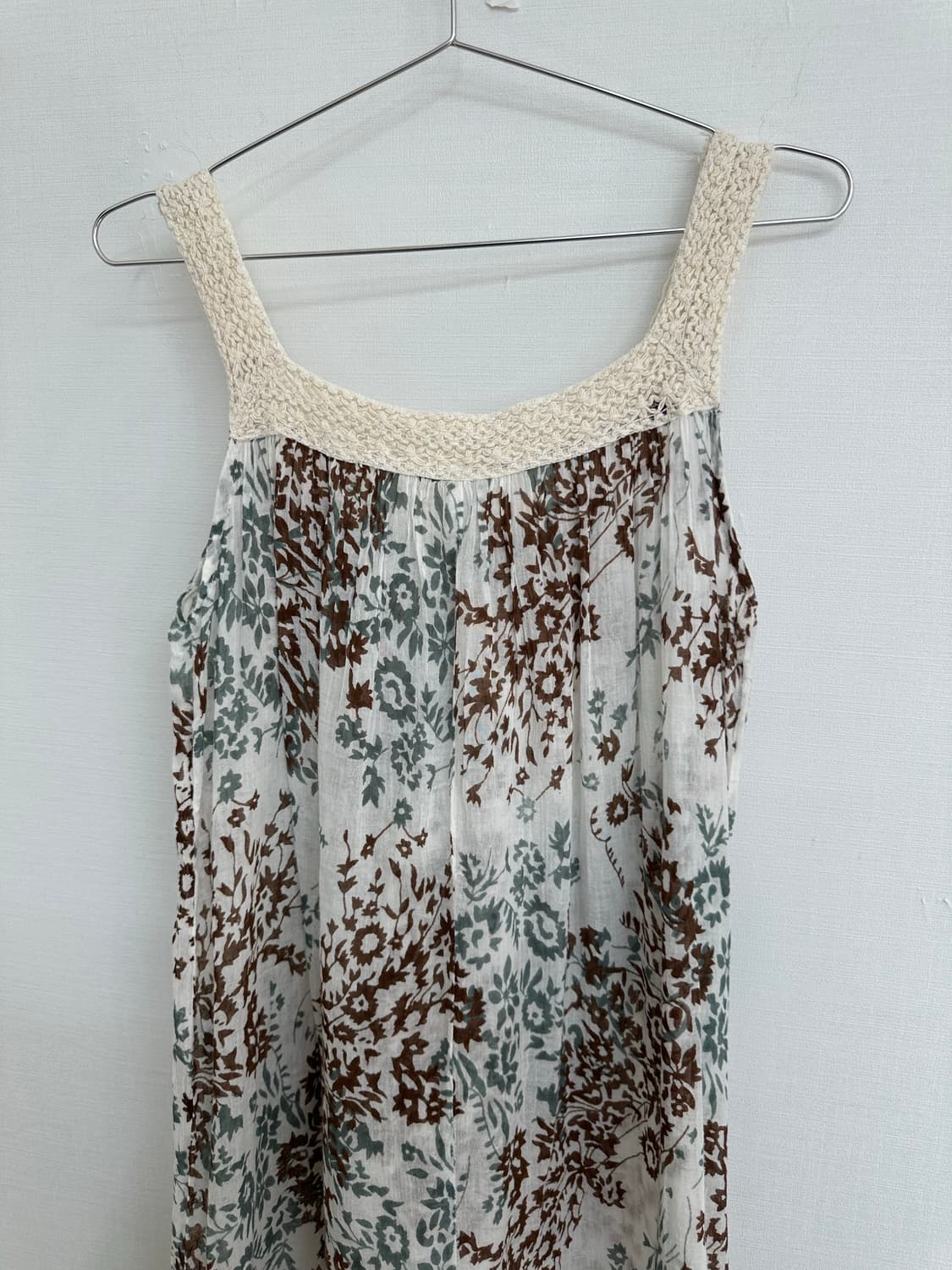 flower layered sleeveless ops 상품이미지6