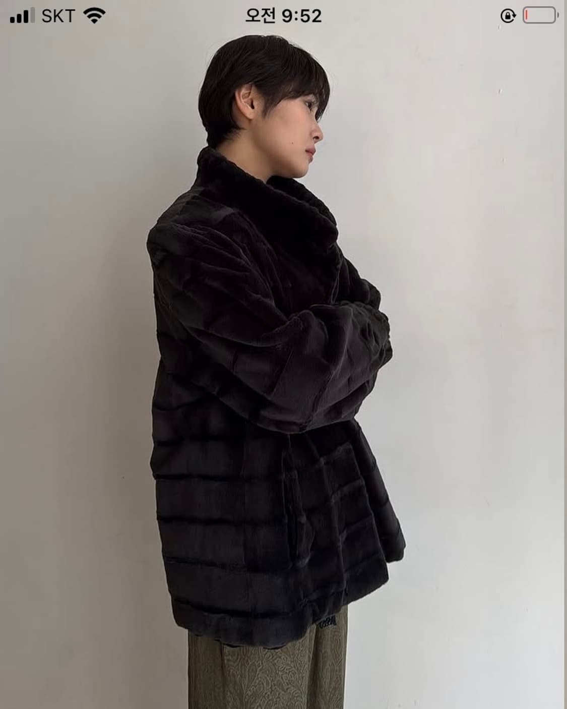 리버시블 rex fur jacket 낙원빈티지 상품이미지6