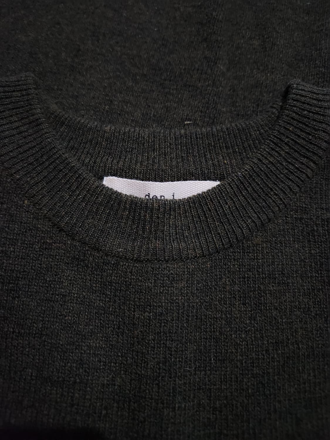 den 1 울 니트 롱조끼 상품이미지3