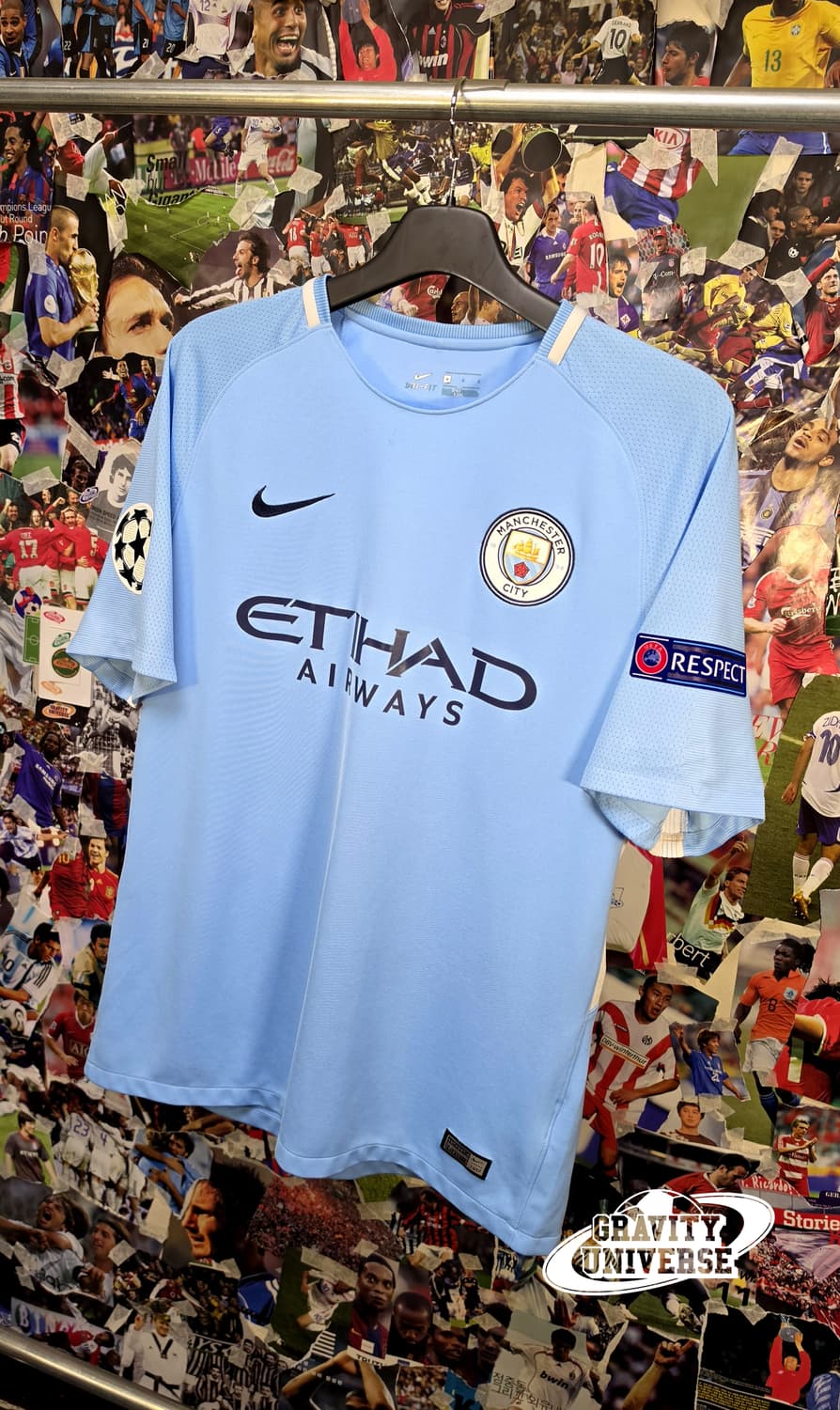 맨시티 17-18 아구에로 챔스ver. 유니폼 상품이미지2