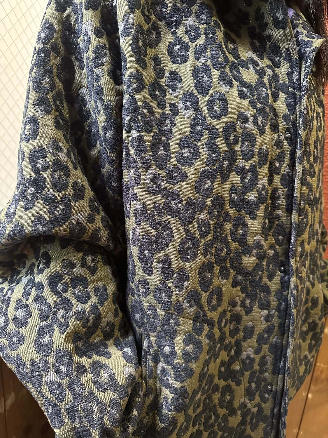 니들스 21AW 레오파드 코치자켓 상품이미지2