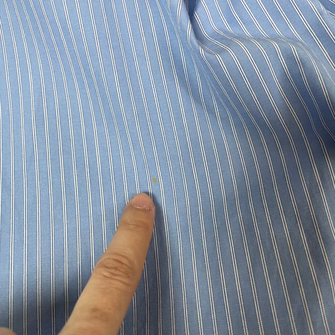 타미힐피거 월계수 자수 레귤러 핏 스트라이프 옥스퍼드 셔츠 상품이미지9