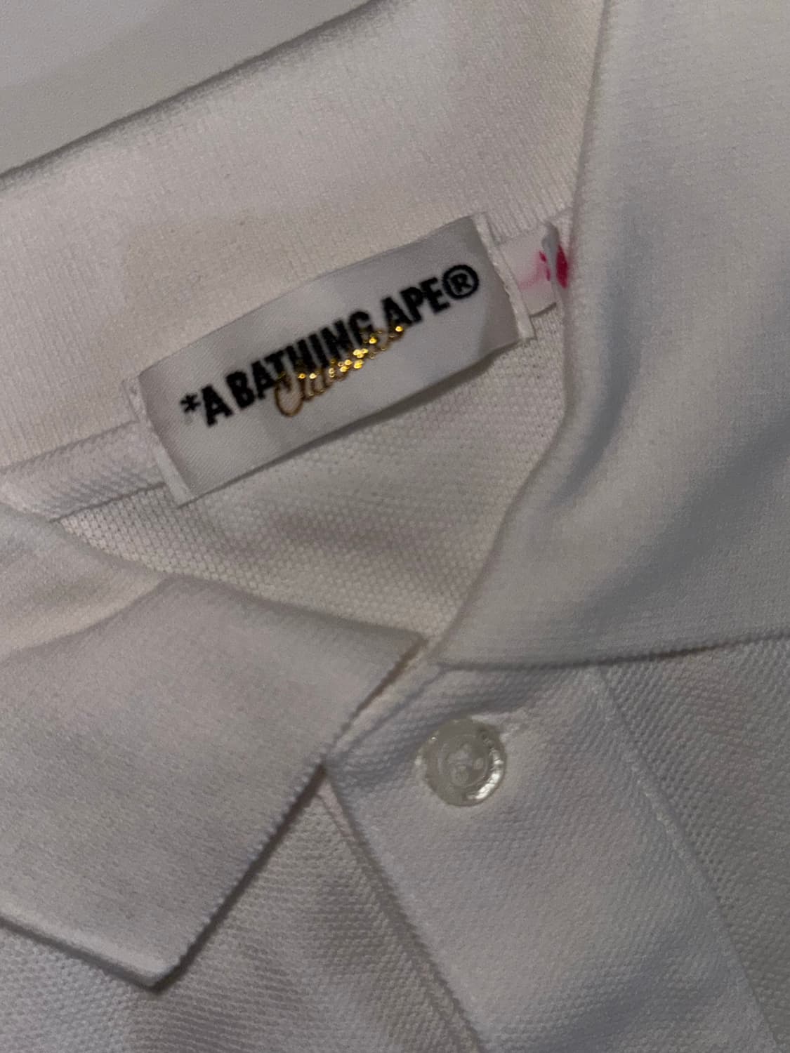 베이프 딱붙핏 폴로(카라)티 & 볼캡 세트 상품이미지3