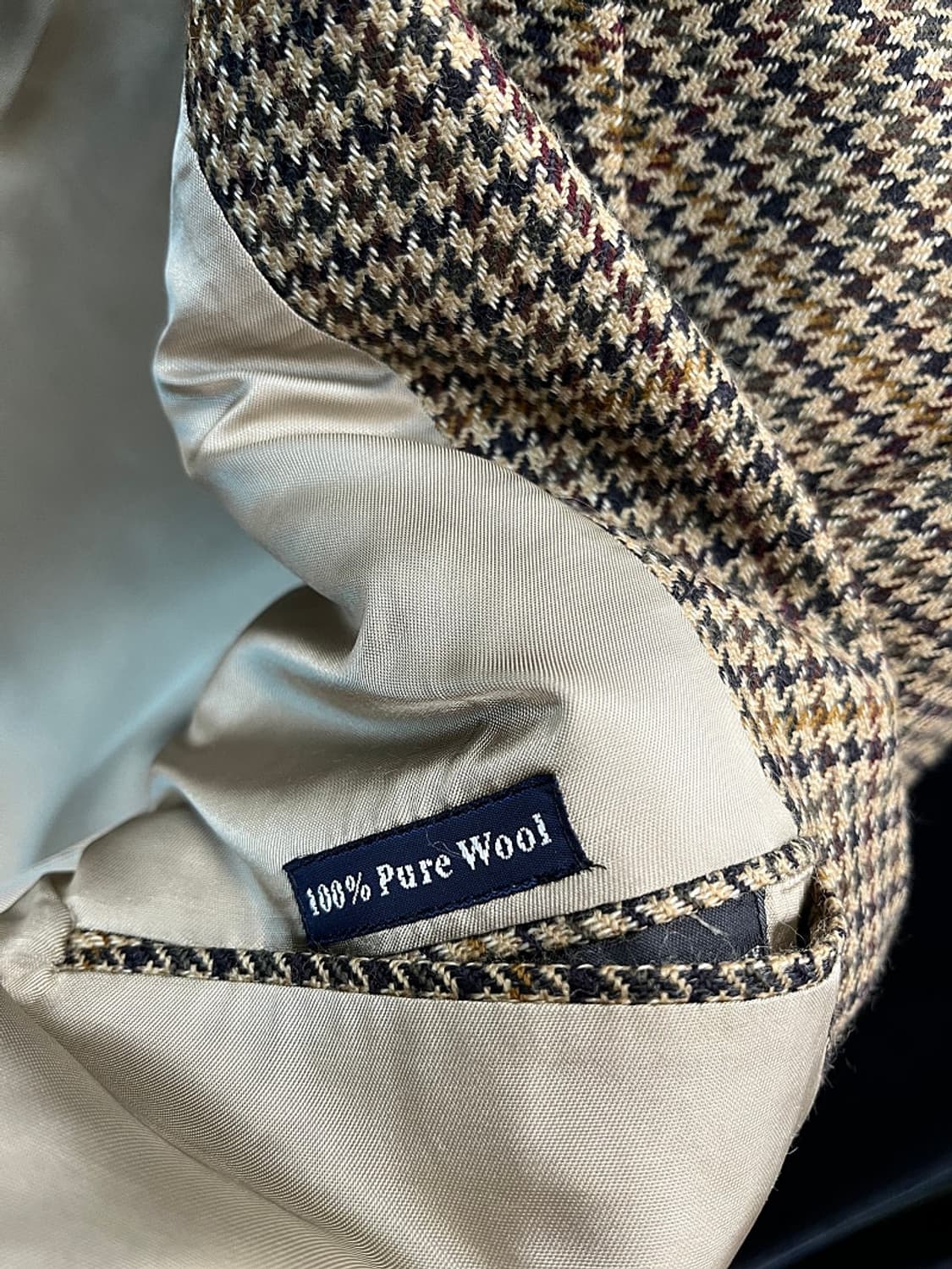 105-110) 버버리 클래식 하운드 울자켓 상품이미지9