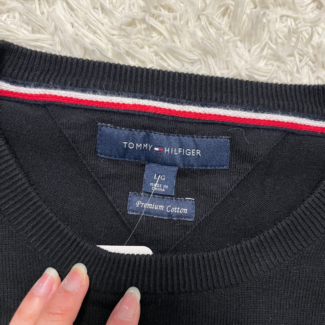 Tommy Hilfiger black knit 상품이미지6