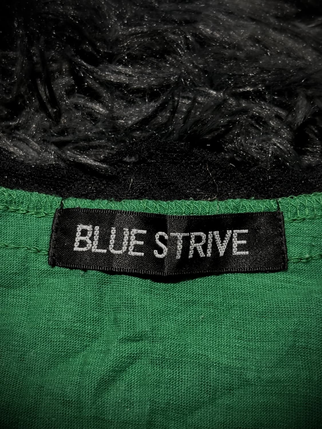 BLUE STRIVE 블랙 레이스 고딕 큐빅 실버 글리터 스컬 프린팅 그 상품이미지9