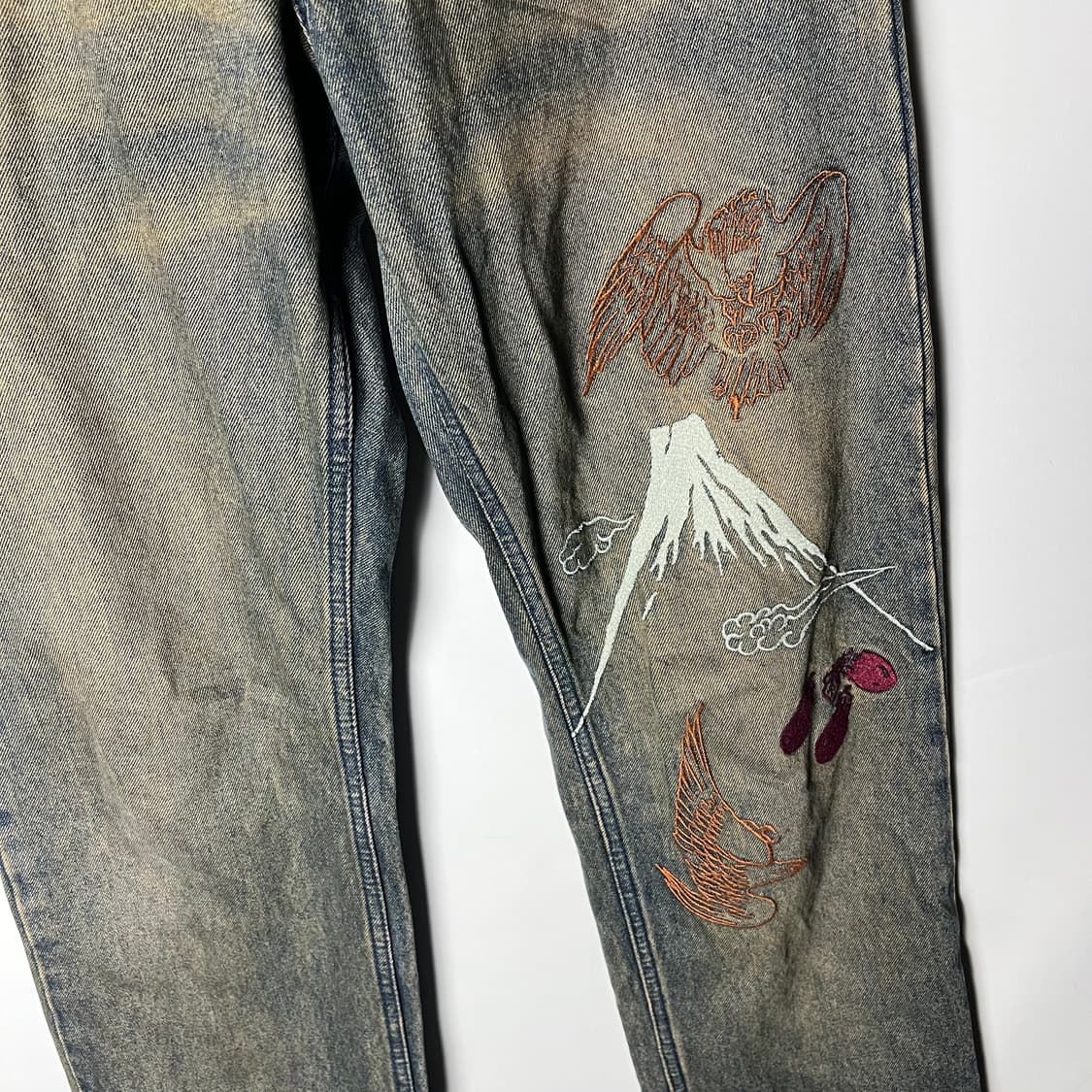 [PPFM] 00's 피피에프엠 오리엔탈 데님팬츠 상품이미지3