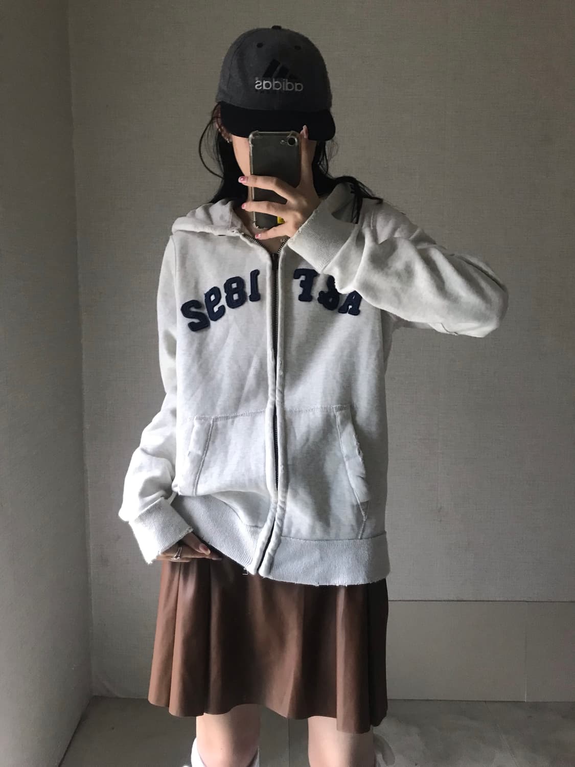 아베크롬비 오트밀 후드집업 상품이미지5
