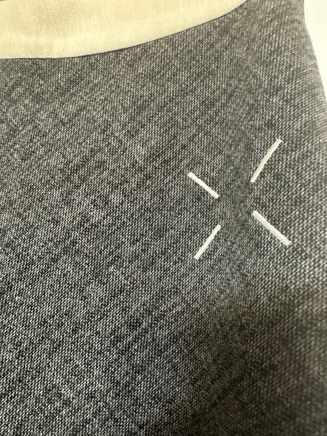 마르지엘라그레이 모직 플레어 스커트정품 상품이미지5