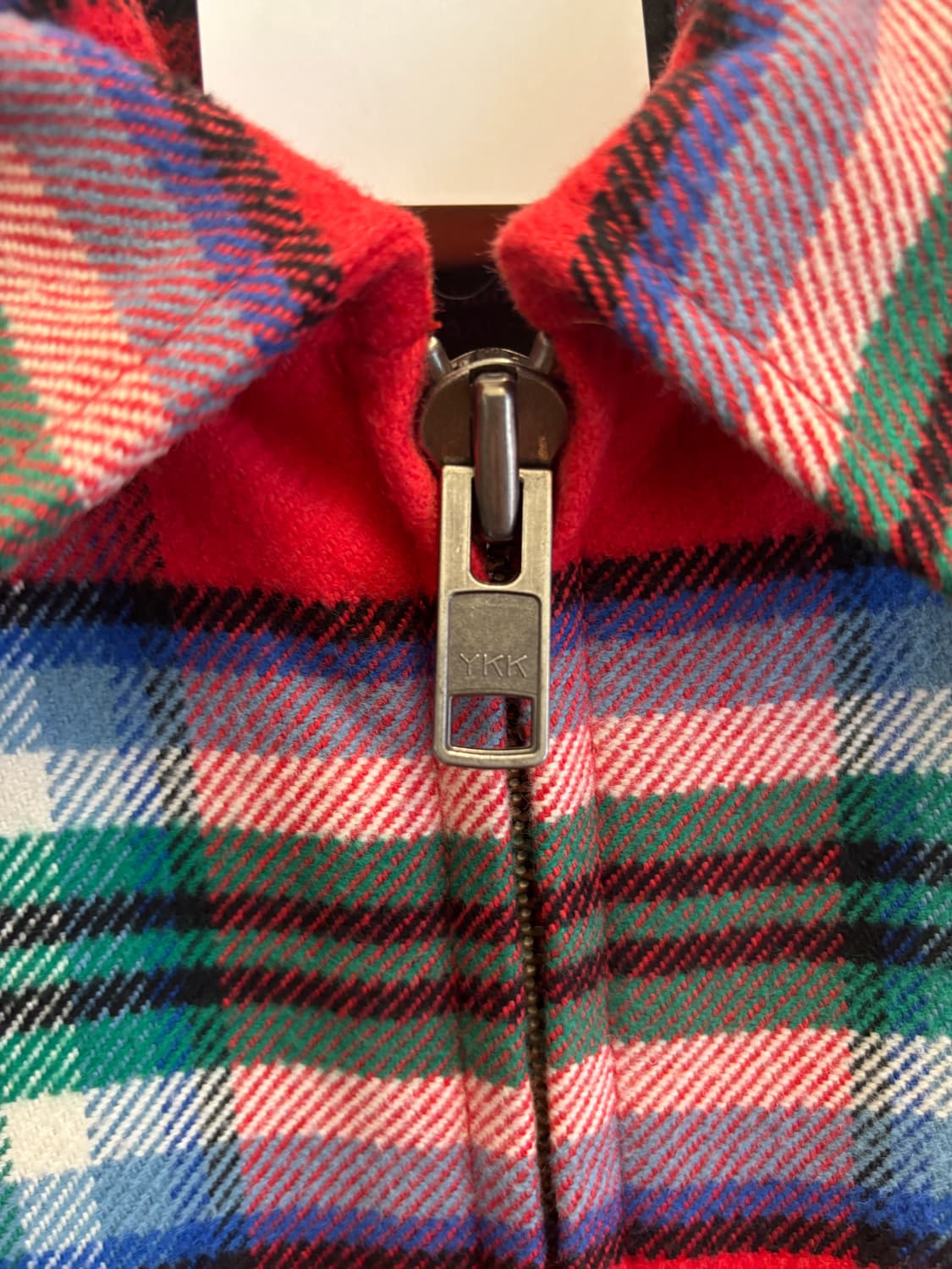 Stussy tartan check zip-up jacket 상품이미지4