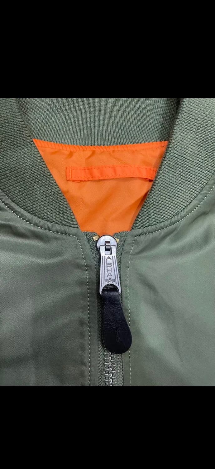 알파인더스트리 ma-1 자켓 m 상품이미지5