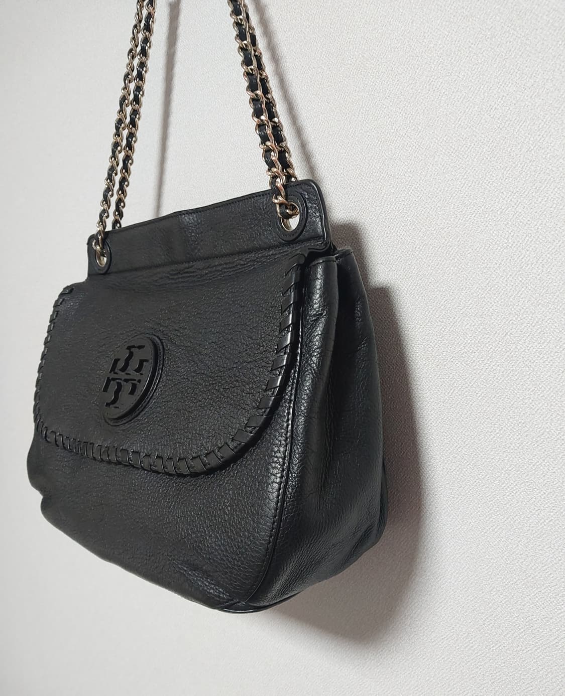 토리버치 레더 마리온 체인 새들백 2WAY 상품이미지5