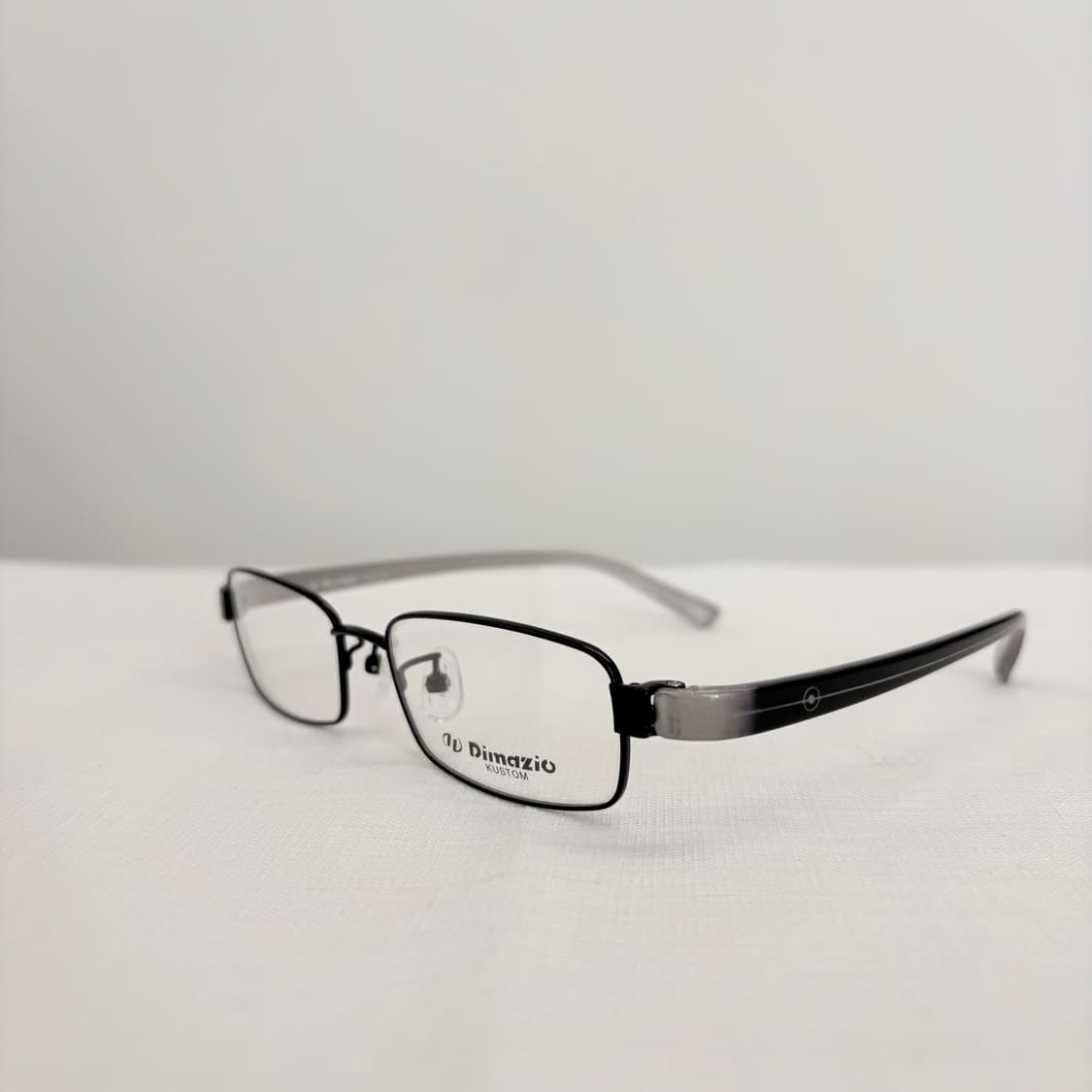 DINGZIO 블랙 스퀘어 메탈안경 상품이미지2