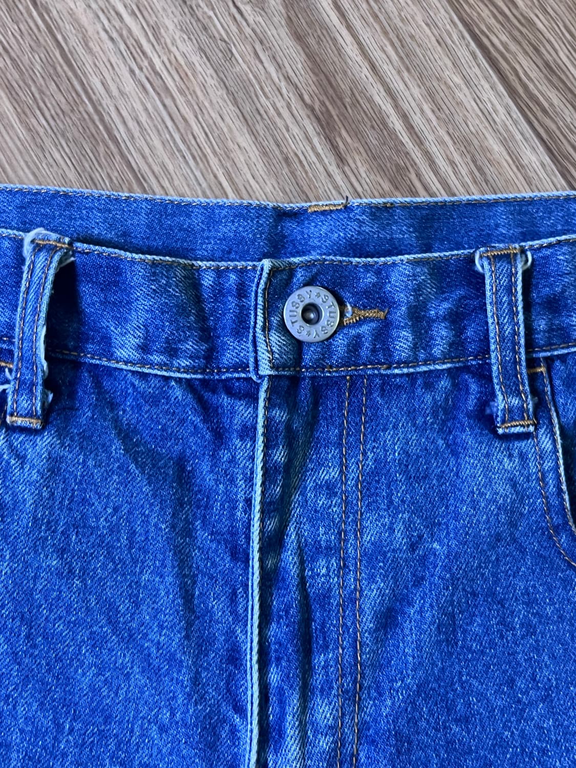 스투시 데님 반바지 상품이미지4