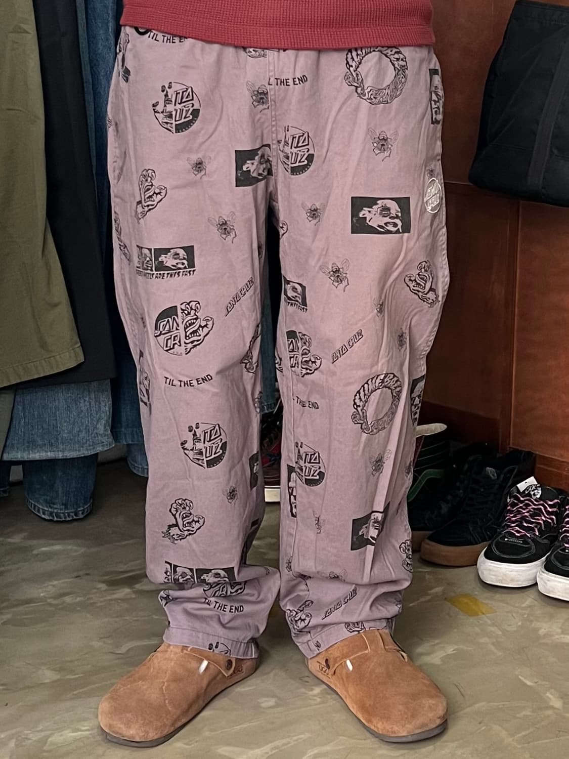 Santa Cruz 산타쿠르즈 밴딩 코튼팬츠 M 상품이미지2