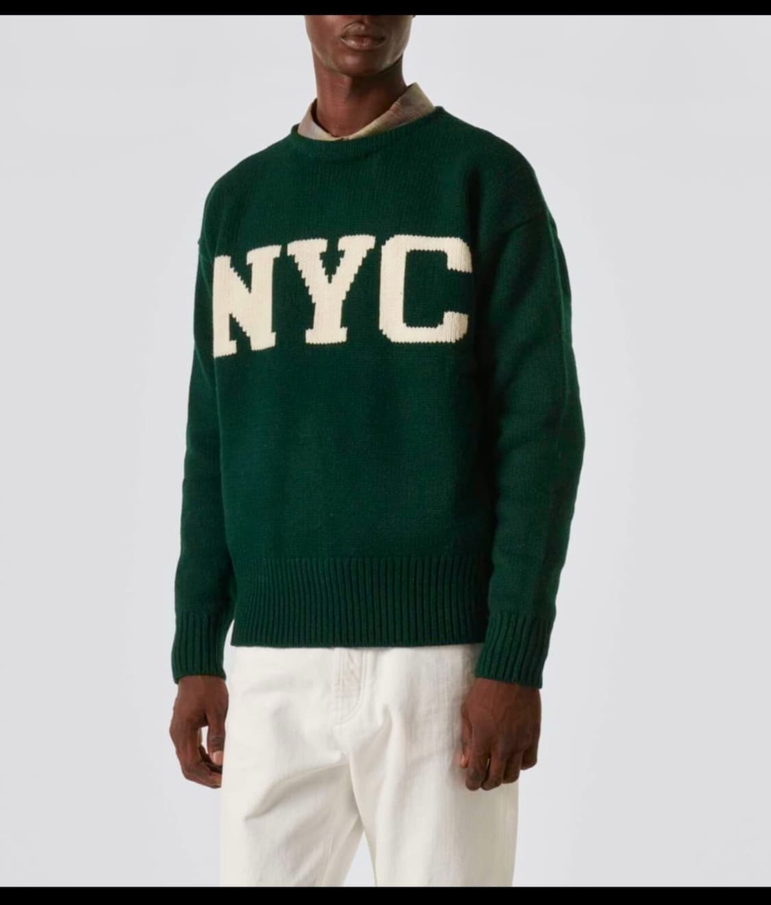 랄프로렌 딥포레스트 NYC 워셔블 울 블렌드 스웨터 XL 상품이미지8