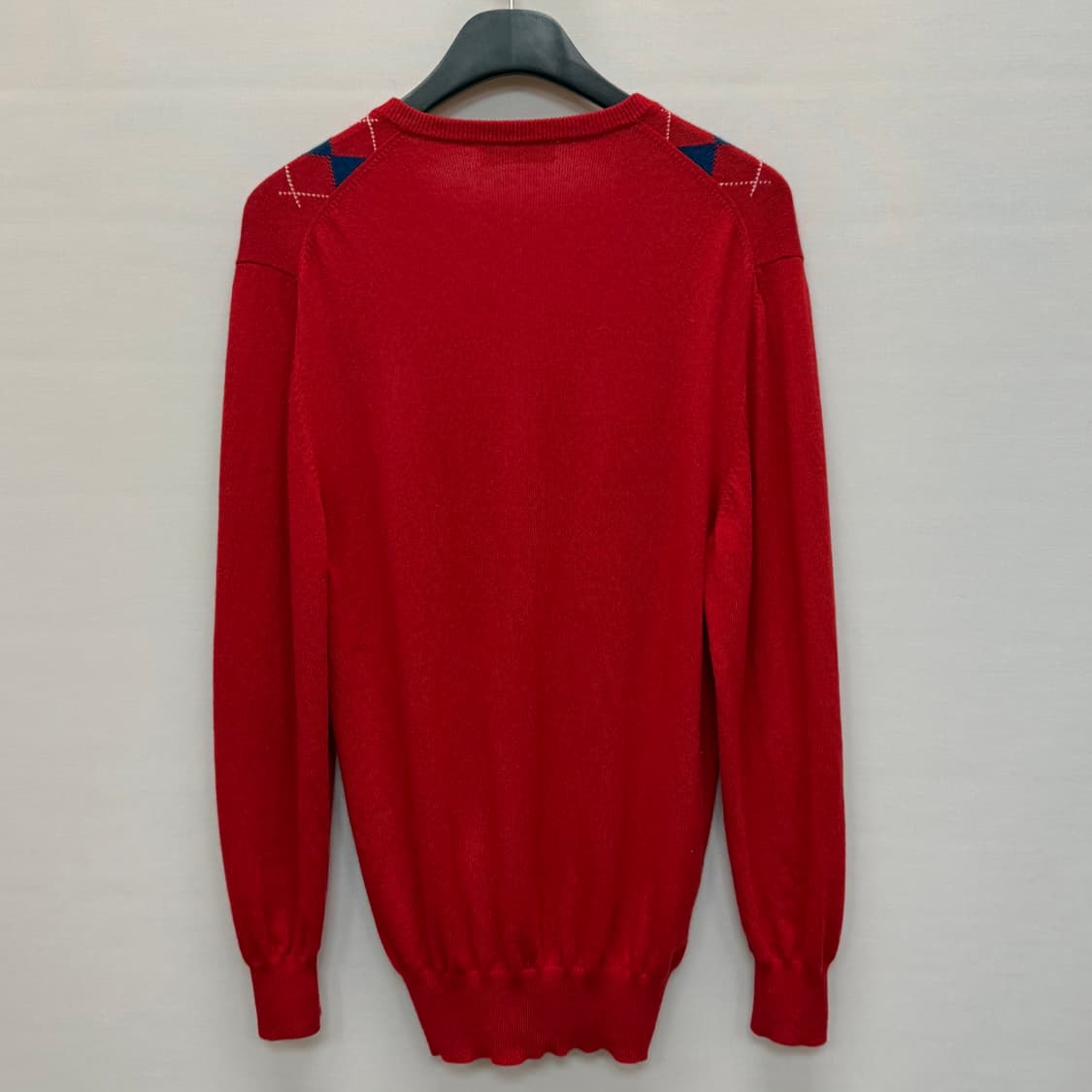 미우미우 로고 아가일 캐시미어 니트 (44 55 )  상품이미지4