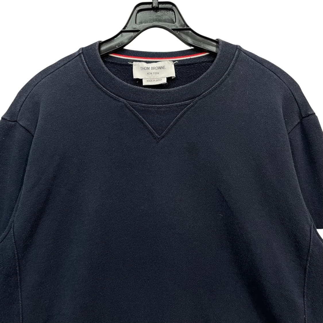Thom Browne Navy Classic Crew 상품이미지3