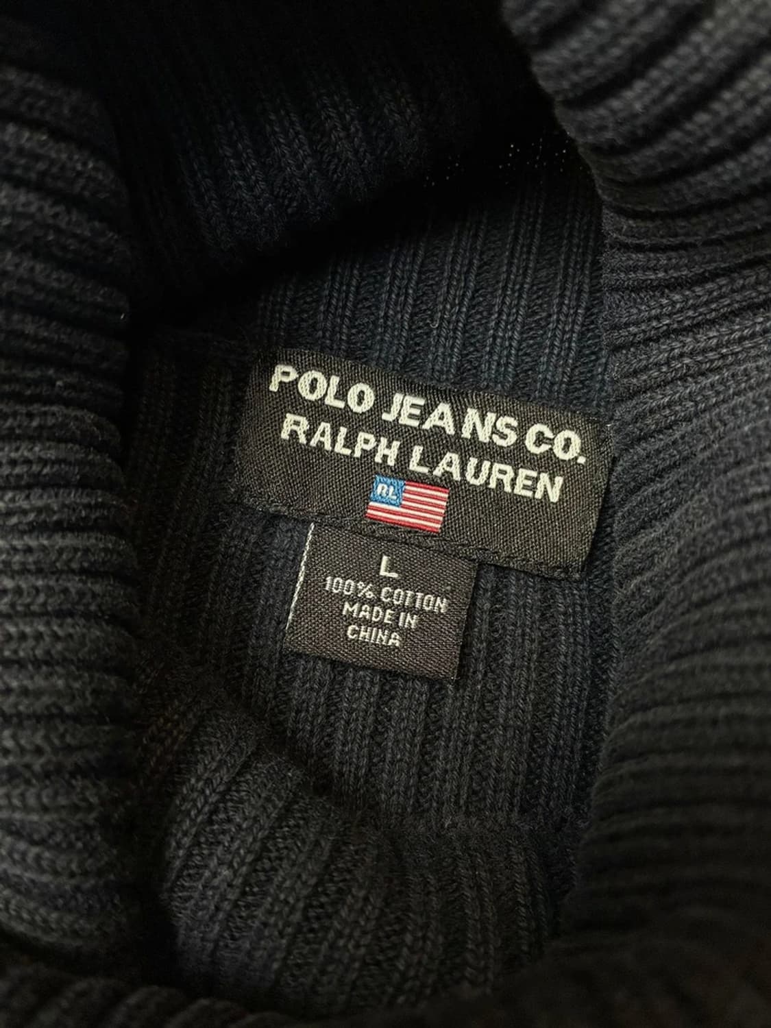폴로 진스 90's 폴라 골지 니트 PN5835 상품이미지6