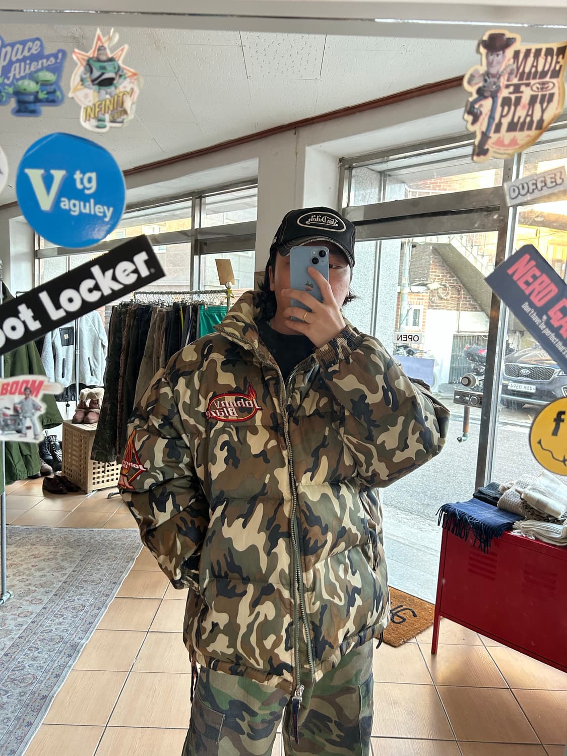 90‘s 조니 블레이즈 카모덕다운패딩 상품이미지10