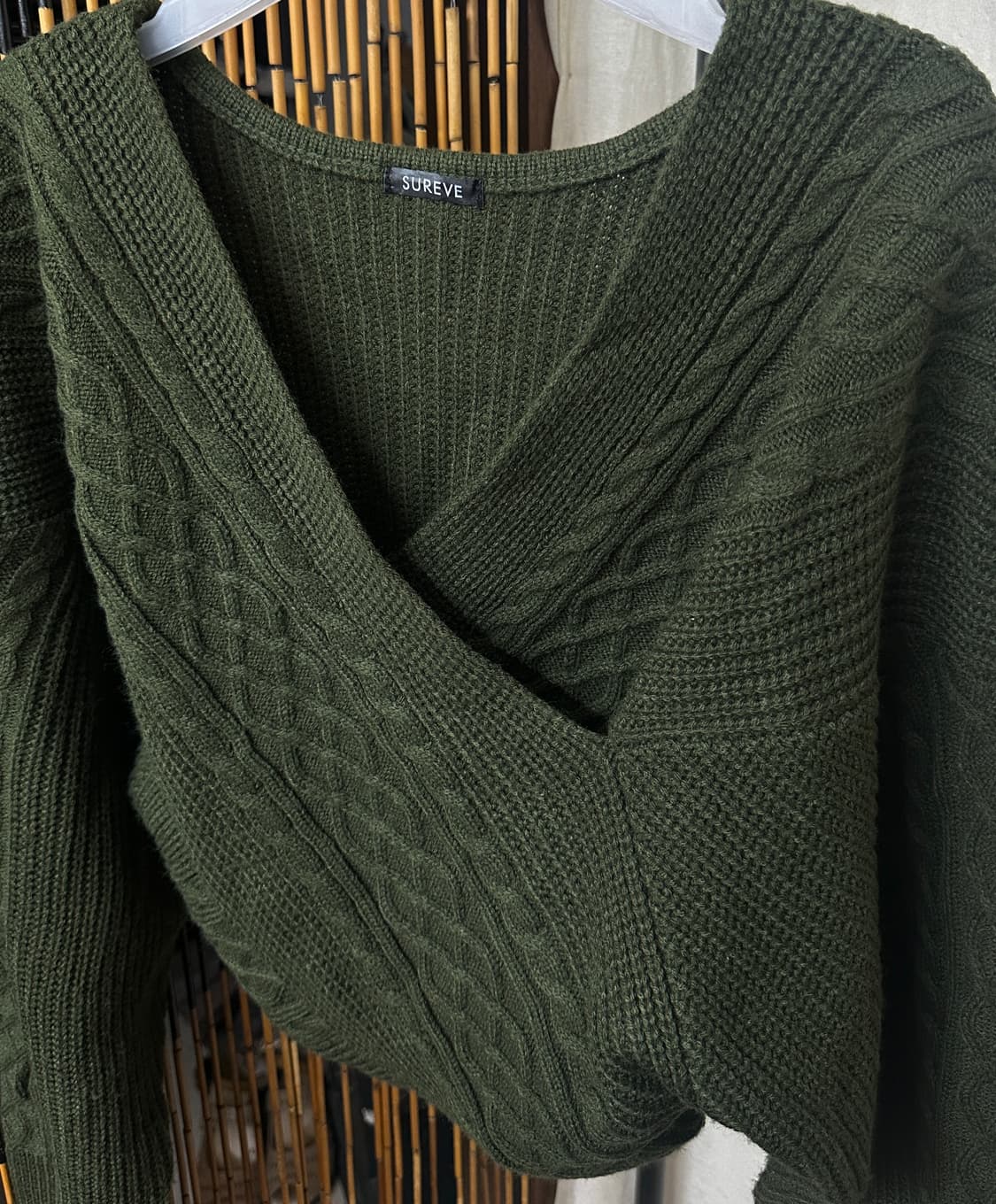 sureve wrap knit 상품이미지2