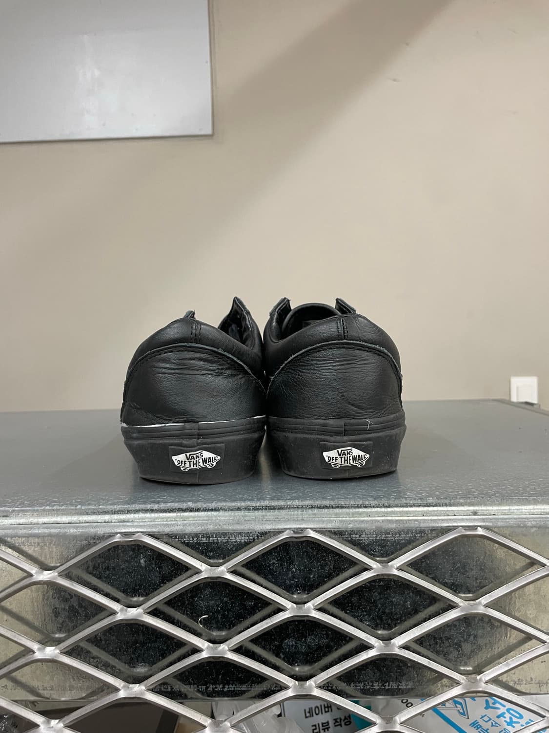 반스 올드스쿨 레더 블랙 280 상품이미지3