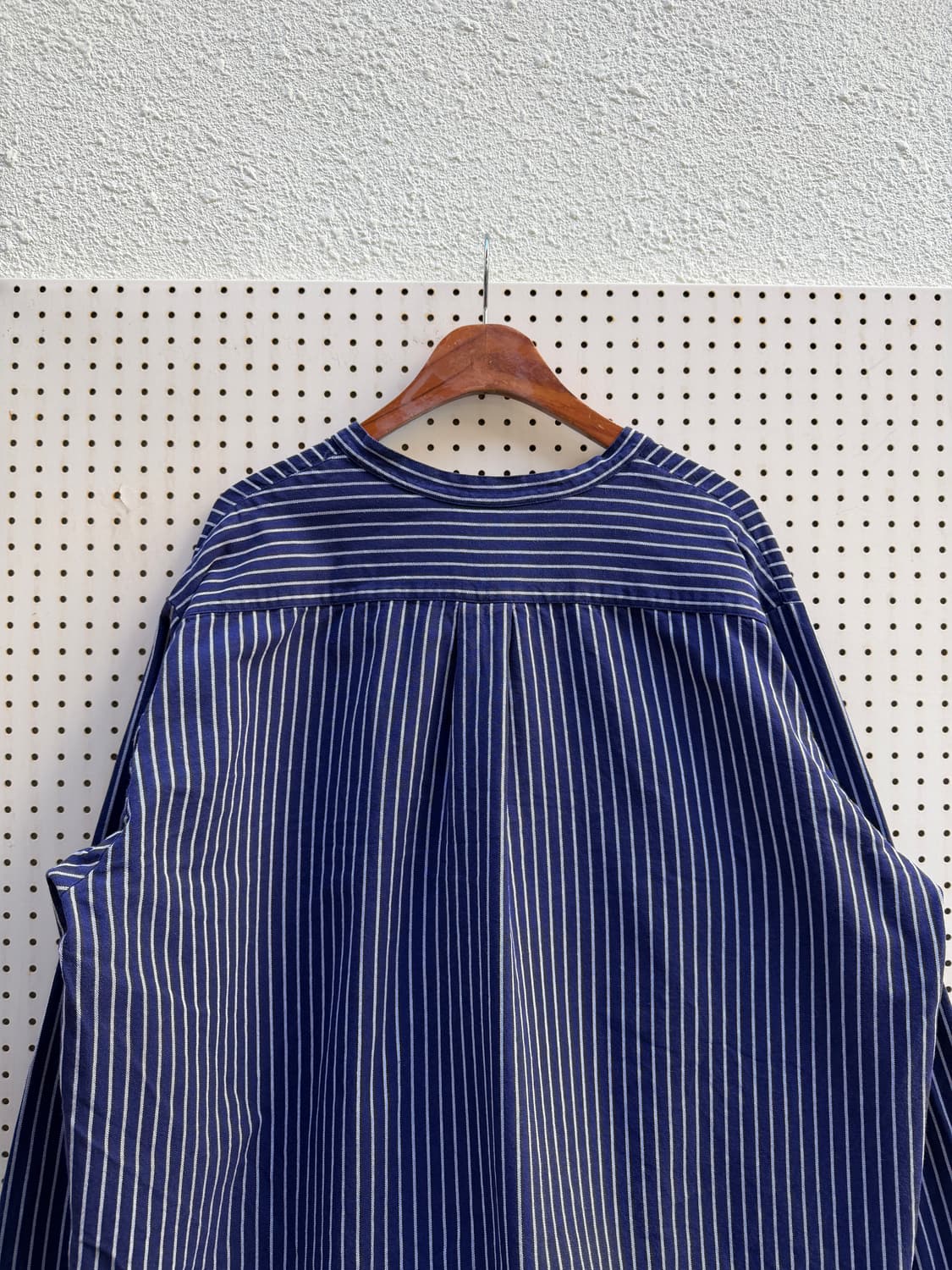 1980s modAS GERMAN NAVY BLUE 피셔맨스목셔츠 상품이미지8