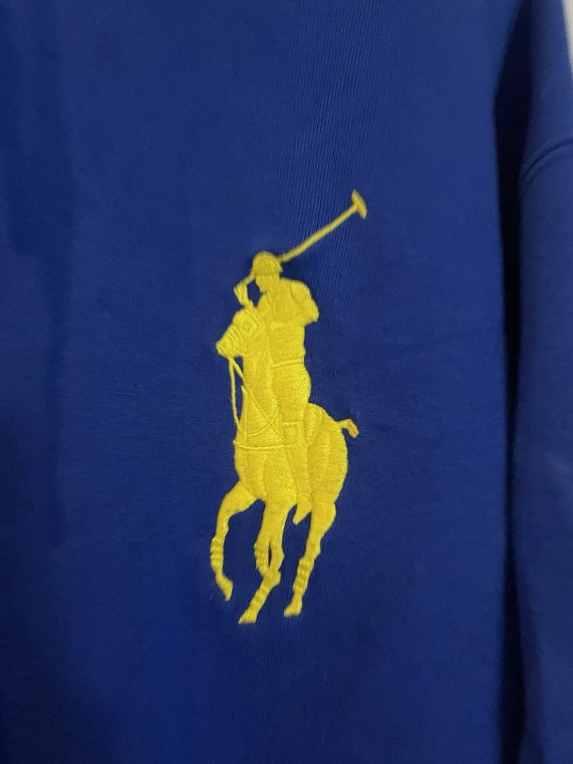 폴로 랄프로렌 빅포니 후드집업 블루 상품이미지2