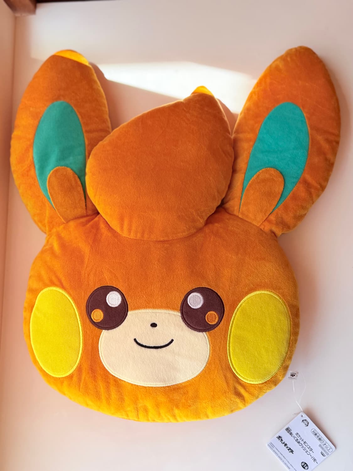 일본 반프레스토 포켓몬스터 빠모 페이스 인형 쿠션 44cm 상품이미지3