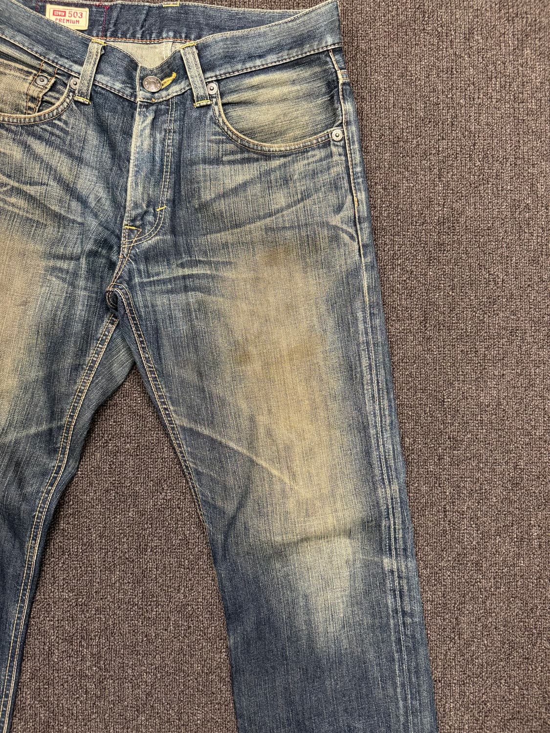 31)에드윈 빈티지 503 워싱 데님팬츠 상품이미지6