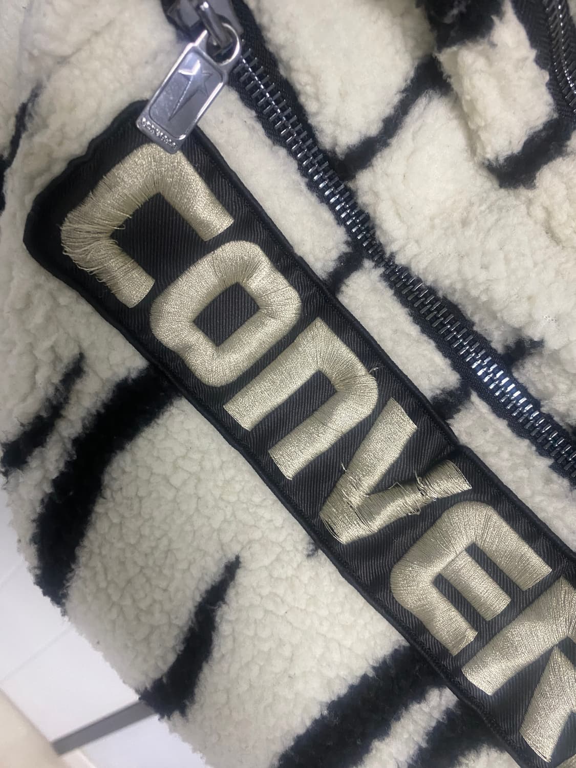 릭오웬스 컨버스 오버사이즈 백팩 지브라 상품이미지5