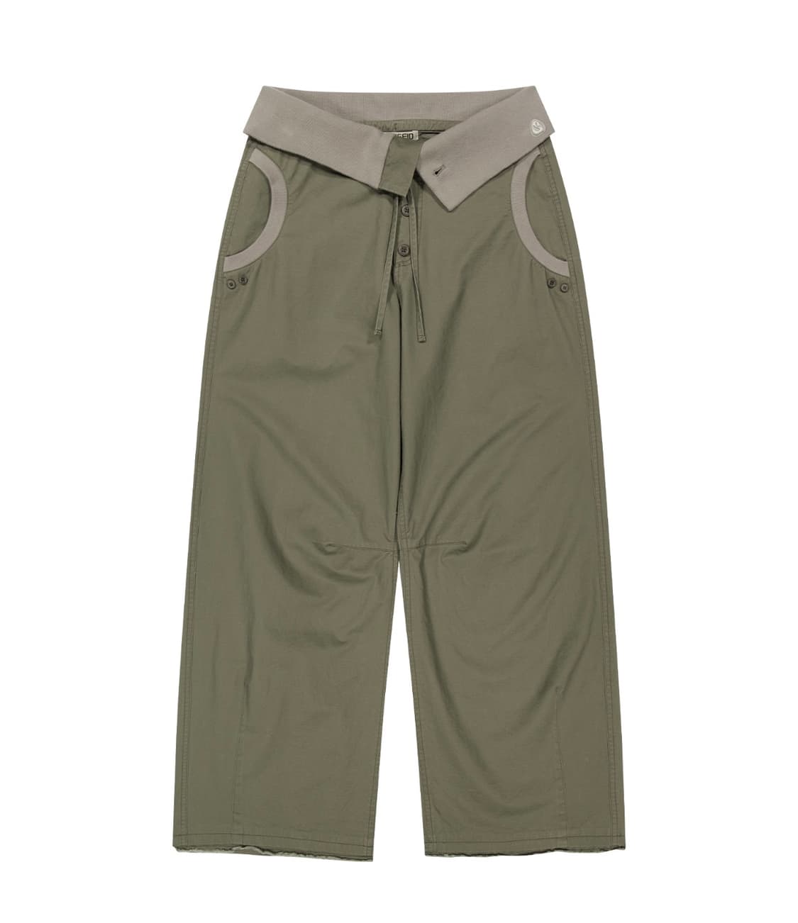 COYSEIO FLOW FOLD PANTS KHAKI 2사이즈 상품이미지1