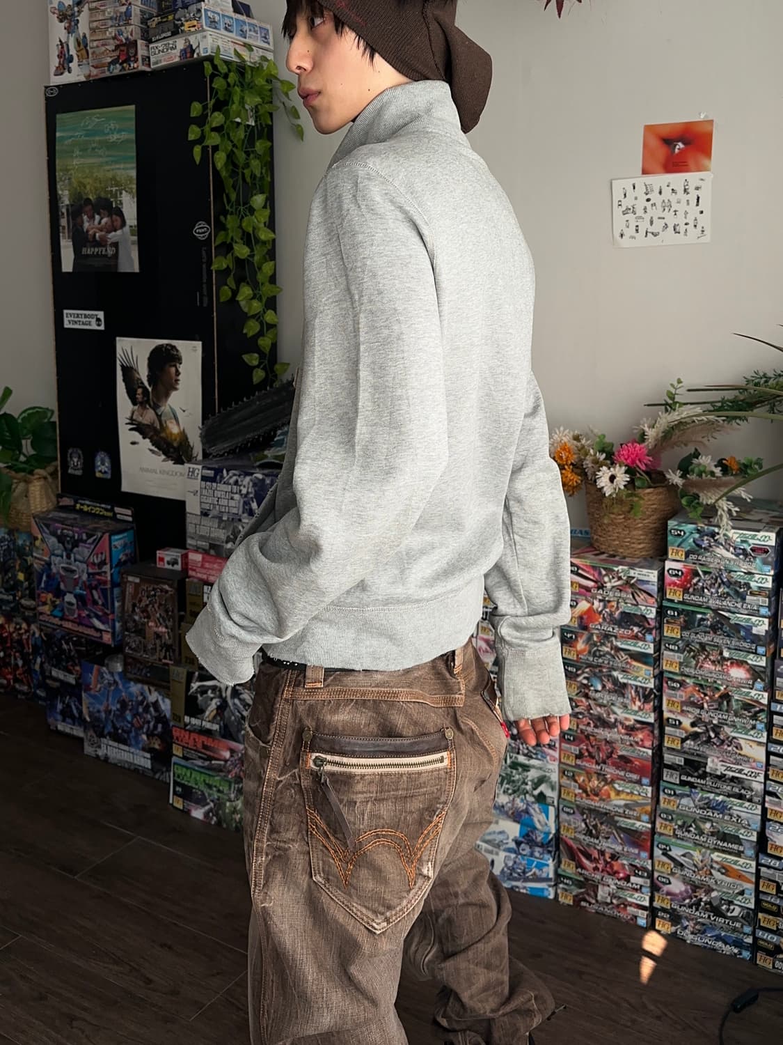 Hollister 미드 스웻 집업 상품이미지5