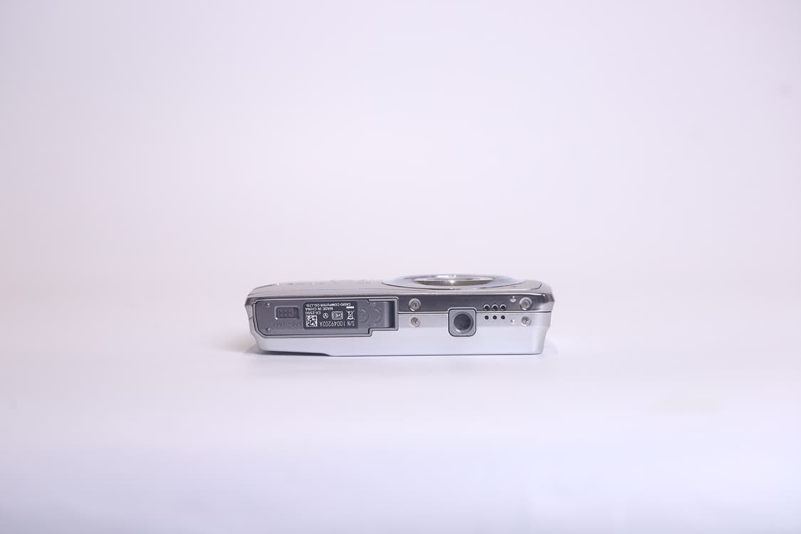 카시오 익슬림 Z550 실버 (액정 황변) 상품이미지6